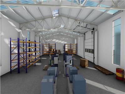 Vanzare teren intravilan cu proiect autorizat, suprafata 8165 mp