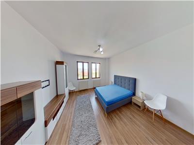Inchiriez apartament cu 1 camera complet mobilat si utilat in Mureseni
