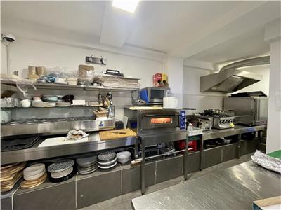 Spatiu comercial de inchiriat cu bucatarie dotata complet Ultracentral
