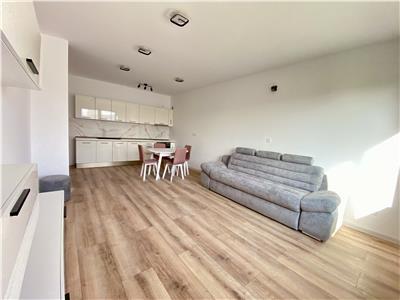 Apartament cu 2 camere de inchiriat, nou, 51,5 mp, Corunca DN1
