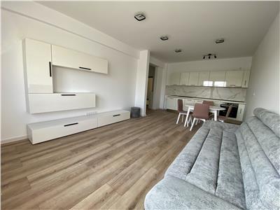 Apartament cu 2 camere de inchiriat, nou, 51,5 mp, Corunca DN1