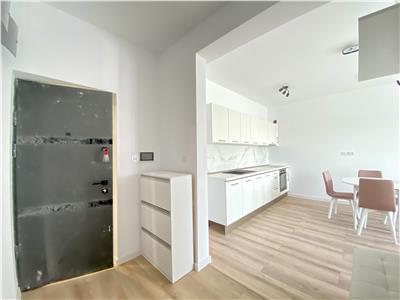Apartament cu 2 camere de inchiriat, nou, 51,5 mp, Corunca DN1