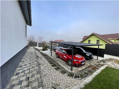 Casa cu 4 camere moderna de vanzare, teren 550 mp, in Budiu Mic