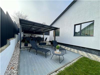 Casa cu 4 camere moderna de vanzare, teren 550 mp, in Budiu Mic