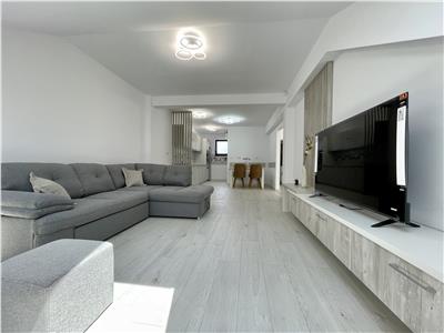 Vanzare apartament cu 2 camere, mobilat si utilat, bloc nou, 70 mp utili, in Centru