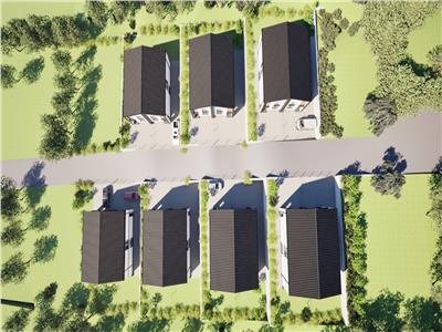 De vanzare 8 parcele de teren, cu PUZ si autorizatie de constructie