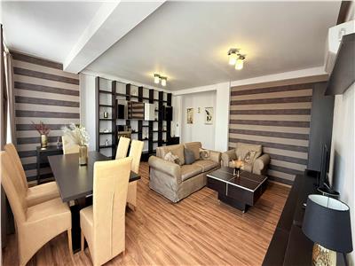 Inchiriez apartament cu 2 camere, mobilat modern, 115mp la 2 minute de Primarie